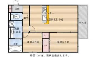 セジュールKOTO【3階】の間取り