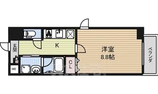 プラチナム【7階】の間取り