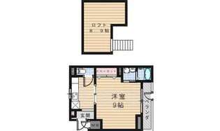 フェリーチェ【3階】の間取り