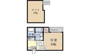 HERMITAGE桜山【1階】の間取り