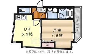 愛知県名古屋市昭和区安田通1丁目【マンション】の間取り