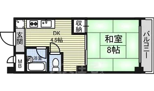 WELL BEING大須【6階】の間取り