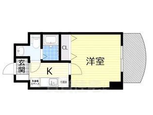 ノルデンハイムリバーサイド十三【8階】の間取り