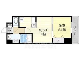 アイン橘【9階】の間取り