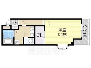 エトワールMT3(エトワールエムティー3)【3階】の間取り