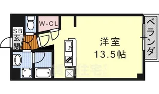 グラヴィス鶴舞【6階】の間取り