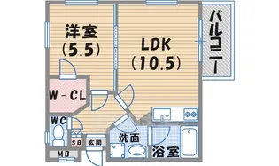 青楓館【1階】の間取り
