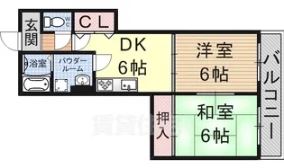 ソシオ東亜【4階】の間取り