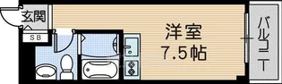 ラレジデンス尼崎【4階】の間取り