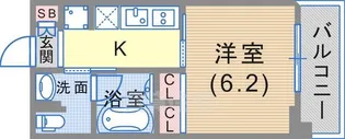 レジディア神戸元町【9階】の間取り