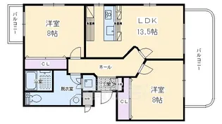 メゾン・カシーノ【4階】の間取り