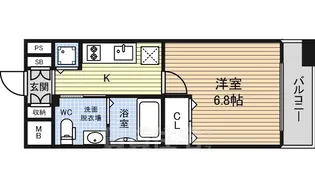 ラ・ヴィ・アン・ローズ【7階】の間取り