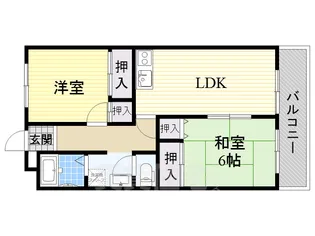 メゾン千代田【3階】の間取り