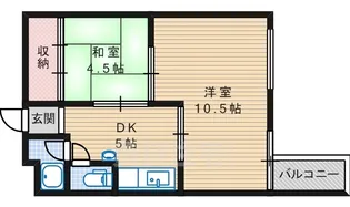 メゾンアサ【3階】の間取り