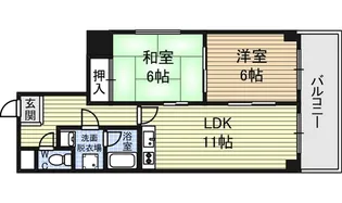 橘屋ビル AMDE【3階】の間取り