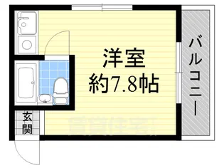 フラワービル【5階】の間取り