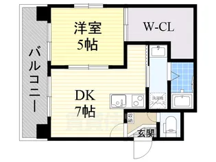 CITY SPIRE十三東【2階】の間取り