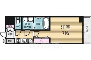 ファーストステージ北大阪レジデンス【2階】の間取り