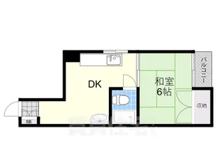 サンライズあびこ【3階】の間取り