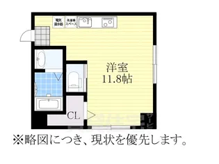 パールナッツ【2A号室】の間取り