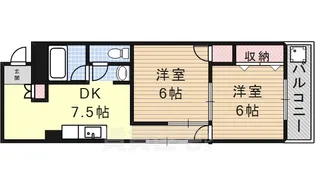 ベルメゾン【301号室】の間取り