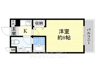 メゾンエトワル【1階】の間取り