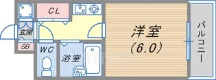 リーガル神戸元町【3階】の間取り