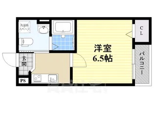 アパッショハート武庫川【2階】の間取り