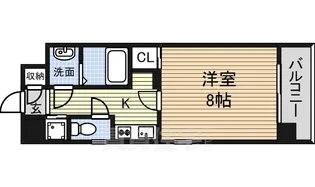 リエス東別院【6階】の間取り