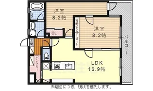 愛知県名古屋市緑区神沢2丁目【マンション】の間取り
