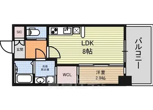 オリス丸の内【6階】の間取り