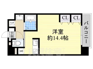 グレース元今里【5階】の間取り