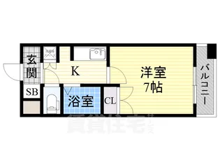 トップギャラリー【8階】の間取り