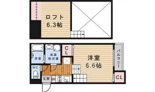 Vita鳴浜【1階】の間取り