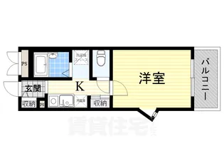 グランベイ豊新【3階】の間取り