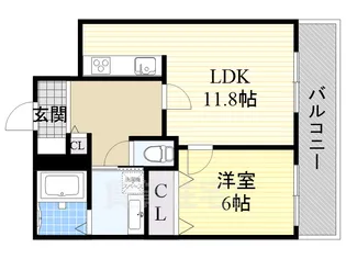 willDo伝馬町【8階】の間取り