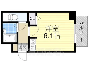 サンユタカマンション【4階】の間取り