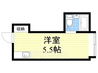 ジオナ野江【4階】の間取り