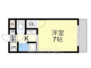 ローズインローズ2【2階】の間取り