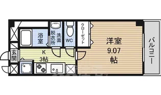 プレストンズ新栄【6階】の間取り
