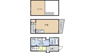 シャレイド豊田本町EAST【1階】の間取り