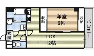 アーク上前津ビル【6階】の間取り