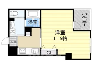 ルーエ錦【6階】の間取り