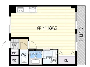 フォートレス2【1階】の間取り