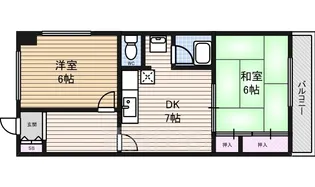 豊月マンション【4階】の間取り