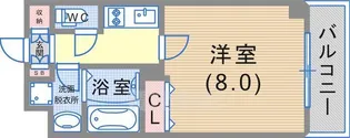 リアライズ神戸WEST【2階】の間取り