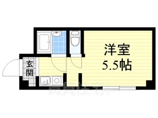 大阪府大阪市城東区野江2丁目【マンション】の間取り