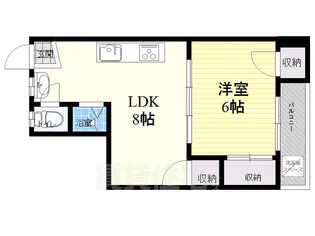 マコトビル【4階】の間取り