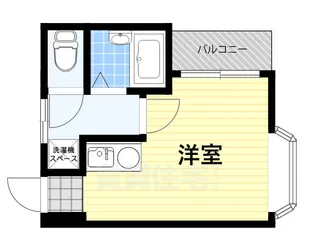 CABIN ABIKO WEST【3階】の間取り
