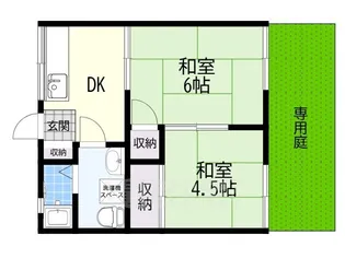 やお南ハイツ【1階】の間取り